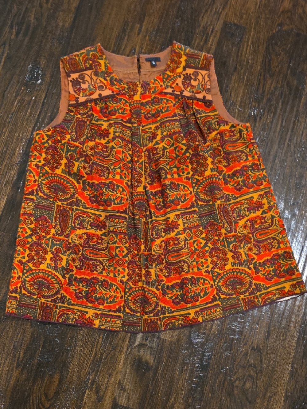 Mixed Patterned Women's Tank Tops And Blouses - Multi Color View 6